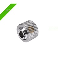 Thermaltake Pacific Inner Diameter 1/2 Inch Outer 5/8 Pipe Joint/Silver CL-W031-CA00SL-A/Black CL-W0