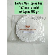 Cake Jar Liner Paper, White Doyleys Paper