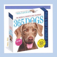 365 Dogs 2021卓上月曆
