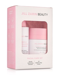 Jill Zarin Beauty | Facial Care Kit | Includes UV Defense Day Cream 1.7 fl.oz. & Gentle Exfoliating 