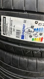Bridgestone Potenza Sport 245/40 ZR19 輪胎
