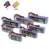 7.4v /11.1v 2s 3s 35C-40C 1500/ 2200/ 3000/ 4200/ 5200/6000mah Lipo Li-po Rechargeable RC Tamiya ,RC