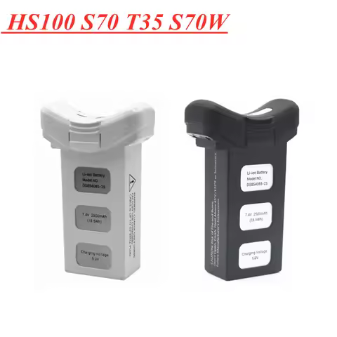 Original 7.4V 2500mAh lipo Battery for HS100 S70 T35 S70W 7.4v RC Drone Battery For Holy Stone HS100
