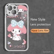 Cartoon Melody Case For Oppo Reno 10 10pro 9 9pro1111f 11pro 12 12pro12f Casing Ultra Thin Clear Sof