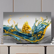 TV Cover 42 Inch 50 Inch 55 Inch LCD, LED Plasma Flat Screen Dust Cover TV Art Cover TV Waterproof D