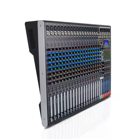 20 channels Reverb Effect Audio Console Mixer 20 Channel Dj USB professional Stage Audio Mixer for S
