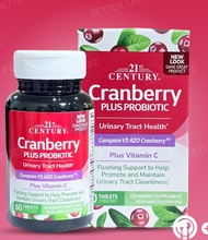 21st Century, Cranberry Plus Probiotic, 60 Tablets