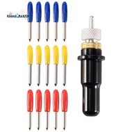MYBCutting Blade Holder + 15pcs 30 degree 45 degree 60 degree Cutter Blade for