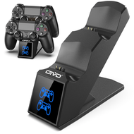 PS4 Controller Charger, PS4 Charger Charging Dock Station Compatable with Dualshock 4, Upgraded Fast-Charging Port for Playstation 4 Controllers