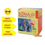 [CHEAPEST] Live-Well Soria-D Vitamin-D3 1000i.U. (60'S) EXP 24