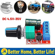 Mini 4.5V-35V 90W PWM Motor Speed Controller Low Voltage Motor Speed Controller Adjustable Speed Reg