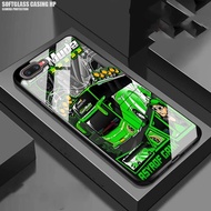 KK40 Softcase Glass For OPPO A3s/C1 - Case Handphone A3s/C1 Toko Kesing