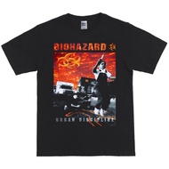 T Shirt 24s Unisex Short Sleeve Shirt BIOHAZARD T-shirt "Surban discipline" band T-shirt cottonmerch