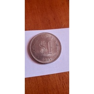 DUIT SYILING / WANG SYILING RM1 TAHUN 1981