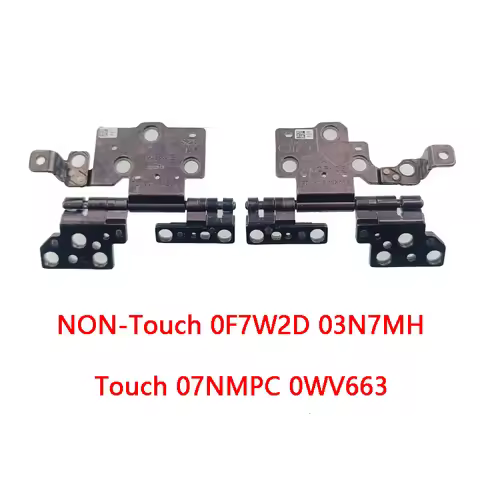 New Original Laptop Replace LCD Hinges For DELL Precision 7550 7560 M7550 M756 0F7W2D 03N7MH 07NMPC 