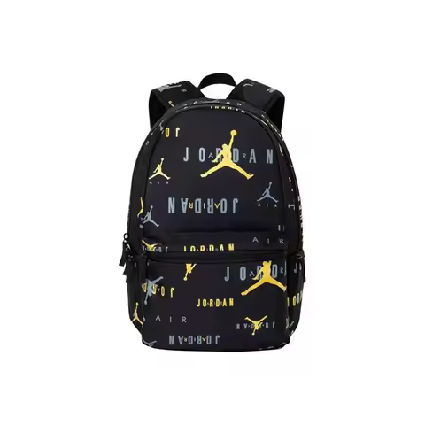 Jordan Polyester Backpack Regular Men's Black Jd2022-033