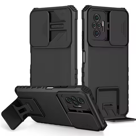 ShockProof Armor Case For Redmi Note 11 10 9 8 Pro 9S 11S 10S 10C 9C 9T 9A 10A A1 Anti Shock Slide W
