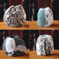 [Creative Flowerpot] Natural Stone Flowerpot Pebble Fish Tank Creative Hydroponics Upscale Retro Hig