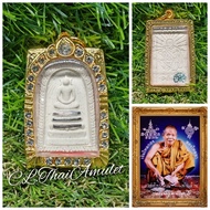 💯泰国佛牌💯 💰🍀 Phra Somdej Lp Koon 3 Takrut 💰🍀 顺德 / 崇迪 财神爷 龙婆坤 三支符管 💰🍀 BE2537 ✅包好镀金壳✅