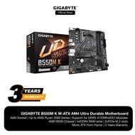 GIGABYTE B550M K M-ATX AM4 Ultra Durable Motherboard