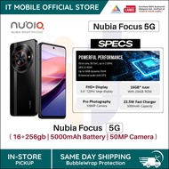 Nubia Focus 5G Smartphones (16GB RAM + 256GB ROM) | FHD+ Display | 108MP Main Camera | 5000mAh