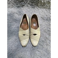 Light Beige Pointed Toe Flats