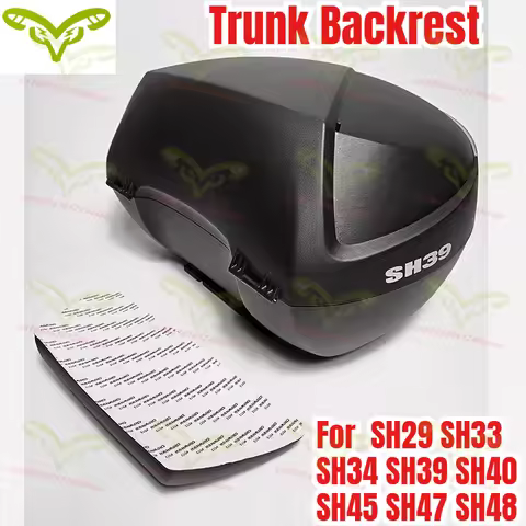 Motorcycle Trunk Backrest Cushion for SH29 SH33 SH34 SH39 SH40 SH45 SH47 SH48 Rear Passenger Tail Bo