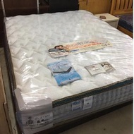 大慶二手家具 5x6.2涼感冰紗4D透氣獨立筒床墊/床底/床墊/寢具