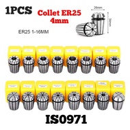 1pcs collet er25 4mm spring collet chuck Not collet er32 oz25