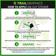∳ ◴ ✁ SPANKER Sticker Decal for Mountain Bike/Road Bike