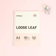 Sale 6.6 A4 Bookpaper Loose Leaf - Grid By Bukuqu