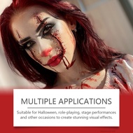 Halloween Fake Blood Spray Kit Fake Scrid Skin Gel Set for Halloween Festival và Party JS-002-VN