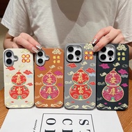 Lucky gourd Pattern PU Leather Case for Samsung Galaxy S25 Ultra S25 Plus M17 F17 M07 F07 F56 F16 Li
