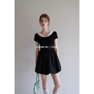 Chic EGGKA fashion doll collar A-line dress |Autumnclothing