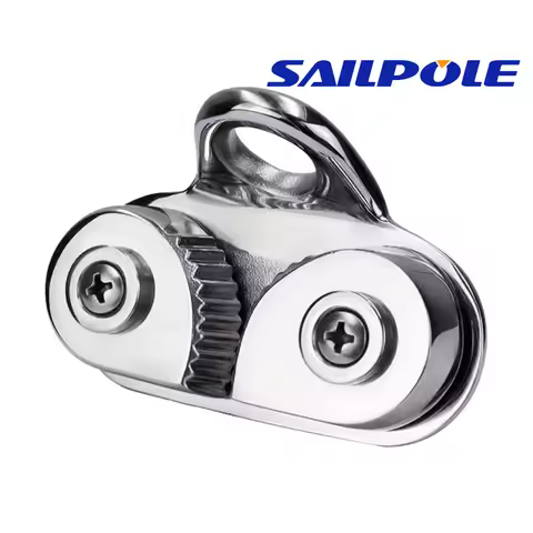 Stainless Steel Cam Cleat Fairlead Marine Sailing Sailboat Kayak Canoe Dinghy 2 to 8mm 10 to 16mm Ro