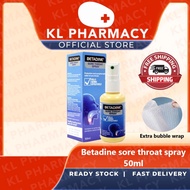 BETADINE SORE THROAT SPRAY 50ML