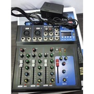 YAMAHA F4-USB 4 CHANNEL MIXER with BLUETOOTH SOUND MIXER/Tested Before Ship Out 6g&amp;