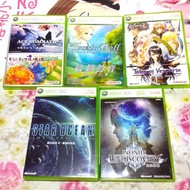 Xbox360 games***5隻合售不散放 #Star Ocean #Infinite UnDiscovery #Ace Combat6 +塊魂 #Trusty Bell-Eternal Sona