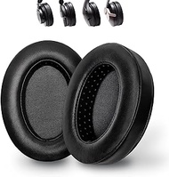 Voarmaks Full Pure Lambskin Ear Pads Compatible with Audio Technica ATH M50X M40X,HyperX Cloud Alpha,SteelSeries,Turtle Beach Stealth and More,Anti-Focusing Surfaces Filling Slow Rebound Memory Foam