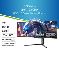 PRISM+ 49AL 240 Hz | 49" Curved Ultrawide OLED 0.03ms 148% sRGB Gaming Monitor [5120 x 1440]