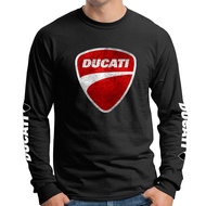 Ducati Bike Motorcycle Racing MotoGP 100% Cotton Long Sleeve T-Shirt 2