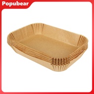 200Pcs Air Fryer Liners for Ninja Air Fryer Parchment Paper Liners Disposable Food-Grade Rectangle A