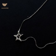 Cute Y2k Necklace Exquisite Starfish Necklace Advanced Sense Autumn Winter Clavicle Necklace Y2k Acc