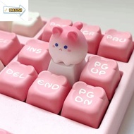 CAUSI  Animal Keycap, Durable DIY Keyboard Accessories Mechanical Keyboard Caps, Creative Handmade P