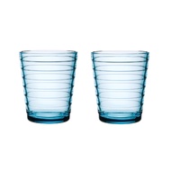 [Hieno] Iittala Aino Aalto Tumbler 22cl 2pc (Light Blue) | Finnish Design | Nordic Glassware | Aino 