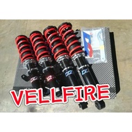 D2 VELLFIRE ANH30 HI LOW BODY SHIFT Adjustable Absorber Coilover spring 1set 4pc