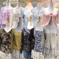 THRIFT coquette, y2k, fairy, shoujou Girl, downtown Girl, gothic, acubi, retro, 90s style, 2000s out