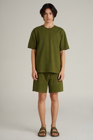 Mc jeans ชุดเซ็ตOversized เสื้อพร้อมกางเกงขาสั้น MCUP001