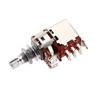 Volume Push Pull Pot Potentiometer A500K/B500K/A250K/B250K Guitar Potentiometer Replacement Push Pus