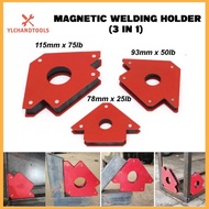 25LBS,50LBS,75LBS MAGNETIC WELDING HOLDER ( 3 IN1,6 IN1 )